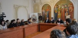 В Острозькій академії представили макет надгробного пам’ятника князю Костянтину Острозькому