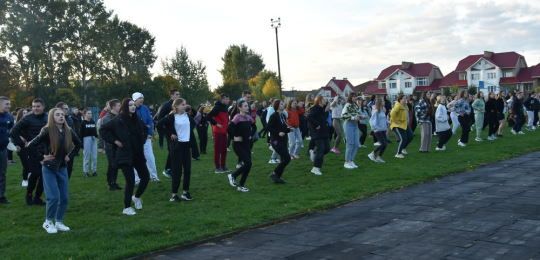 В Острозькій академії розпочали день із руханки