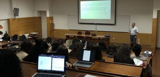 Професор Острозької академії Едуард Балашов прочитав лекції для студентів Університету Бейра Інтеріор (Ковільян, Португалія)