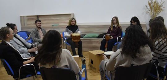 В Острозькій академії відбувся тренінг «DrumPower»