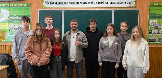 Викладачі Острозької академії провели майстер-класи для здобувачів освіти Острозького ліцею №1