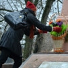 Урочиста хода до пам’ятника Тарасові Шевченку