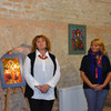 В Острозькій академії відкрилася виставка робіт волинських художниць