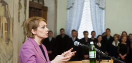 Міністр освіти і науки України Лілія Гриневич завітала до Острозької академії