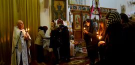 У День Гідності та Свободи в Острозькій академії молилися за Україну