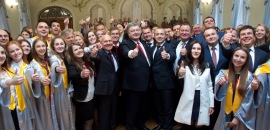 Petro Poroshenko: “Ostroh Academy is One of the Driving Forces of Our Renewed Ukraine’s Advance”
