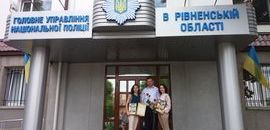 Студентів спеціальності «Журналістика» поліцейські нагородили грамотами 