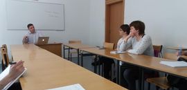 Лекції від викладача Острозької академії Максима Карповця  в Зеленогурському університеті