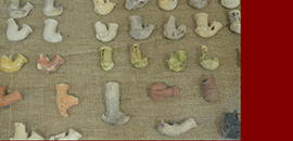 В Острозі археологи знайшли колекцію керамічних люльок