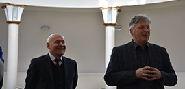 Польський консул завітав в Наукову бібліотеку НаУОА на відкриття виставки