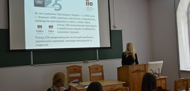 The Fulbright Program was presented at Ostroh Academy