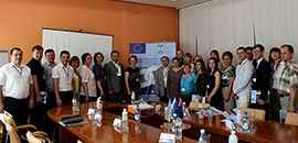 The delegation from Ostroh Academy discussed the ways of implementing a project INCGC with the partners