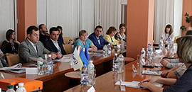 The delegation from Ostroh Academy discussed the ways of implementing a project INCGC with the partners