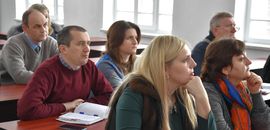 В Острозькій академії викладачі обговорювали, як правильно оцінювати знання студентів