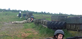Military training of students of the specialty 