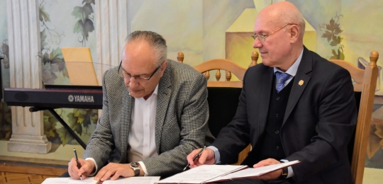 Острозька академія підписала угоду про співпрацю з Київською муніципальною академією музики ім. Р. М. Глієра 