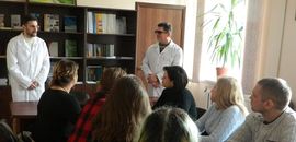 Students of the Ostroh Academy visited the Rivne Oblast Laboratory Center of the Ministry of Health of Ukraine