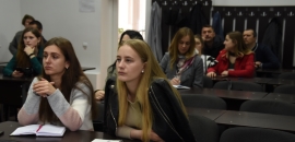 Студенти університету обговорювали загрози національній безпеці України