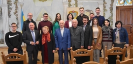 Vasyl Rudenko visited the National University of Ostroh Academy