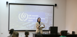 Студенти Інституту міжнародних відносин та національної безпеки провели  «Міні-модель ООН в Острозькій академії»