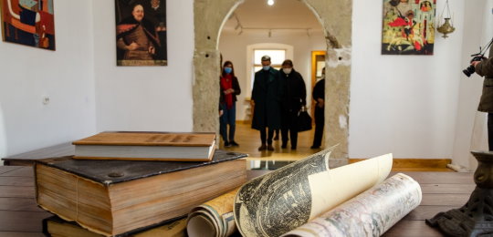 Музей історії Острозької академії презентував оновлені експозиції для працівників туристичних фірм