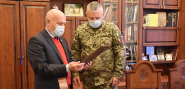 Ректор Острозької академії та командувач оперативного командування «Захід» обговорили напрями подальшої співпраці