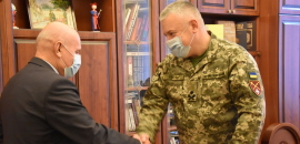 Ректор Острозької академії та командувач оперативного командування «Захід» обговорили напрями подальшої співпраці