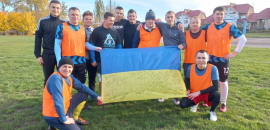 В Острозькій академії провели благодійний футбольний матч