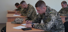 Студенти Острозької академії склали Військову присягу в Національній академії СБУ