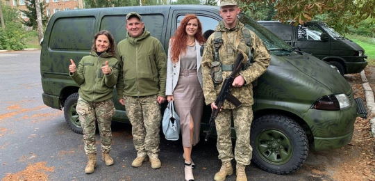 Автомобіль і дрон для ЗСУ: Острозька академія продовжує підтримувати українських захисників