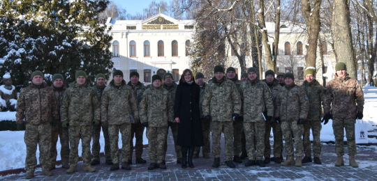 Командири військових частин 8 областей території відповідальності оперативного командування «Захід» завітали до Острозької академії