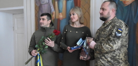 В Острозькій академії відбулося вручення нагород Головнокомандувача ЗСУ Валерія Залужного