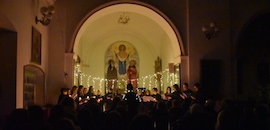 В Острозькій академії відбувся святковий вечір-концерт із нагоди прийдешнього Різдва Христового