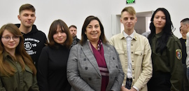 Head of the NATO Representation to Ukraine Karen McTear visited Ostroh Academy