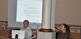 Доцент Острозької академії Олексій Костюченко презентував е-посібники для журналістів