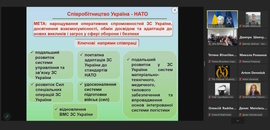 В Острозькій академії відбулася лекція «Стан і пріоритети міжнародного співробітництва України з НАТО в умовах повномасштабної збройної агресії рф проти України»