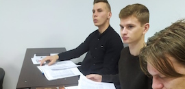 Тарас Рейтерович провів тренінги для студентів економічного факультету