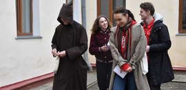 В Острозькій академії відбувся студентський квест «Таємниці капуцинського монастиря»