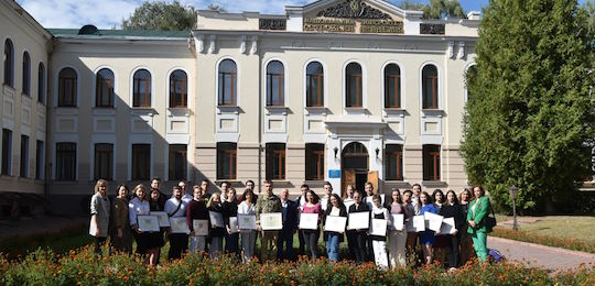 Студентам Острозької академії вручили нагороди Головнокомандувача ЗСУ й Президента України