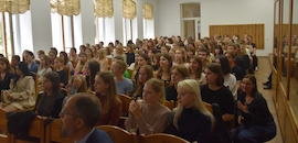 The Doctor of Philosophy from Oxford University Delivered a Lecture to Ostroh Academy Students