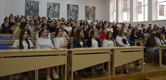 Ambassador Extraordinary and Plenipotentiary of Belgium to Ukraine, Peter Van De Velde, delivered a lecture to the students of Ostroh Academy