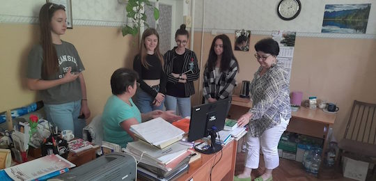 Студенти Острозької академії провели заняття на базі Рівненської обласної наукової медичної бібліотеки