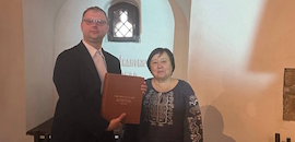Острозька академія отримала факсимільне видання від видавництва Ганни Горобець