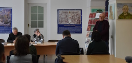 В Острозькій академії відбулася презентація книги Петра Кралюка «Улас Самчук»