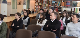 В Острозькій академії відбулася презентація книги Петра Кралюка «Улас Самчук»