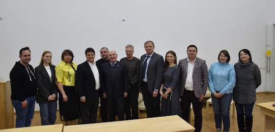 Ostroh Academy held a meeting with the Deputy Minister of Education and Science of Ukraine, Mykhailo Vynnytskyi