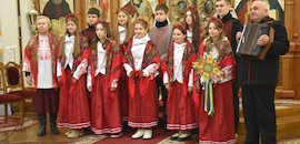 The 20th Christmas Carols Festival was held at Ostroh Academy