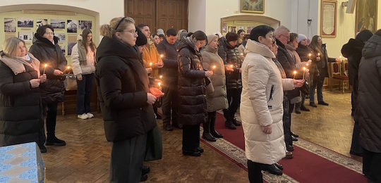 Пам’ять, що живе у серцях: панахида за Героями Небесної Сотні в Острозькій академії