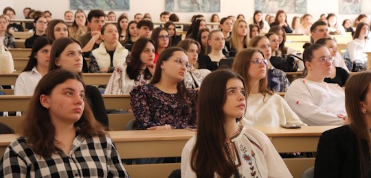 В Острозькій академії відбувся театралізований захід «Шевченко. Живий у слові, живий у боротьбі»